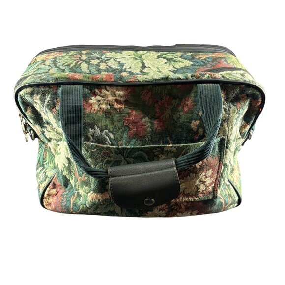 Atlantic Floral Tapestry Carry-On Bag With Dual Zippers - Picture 1 of 10